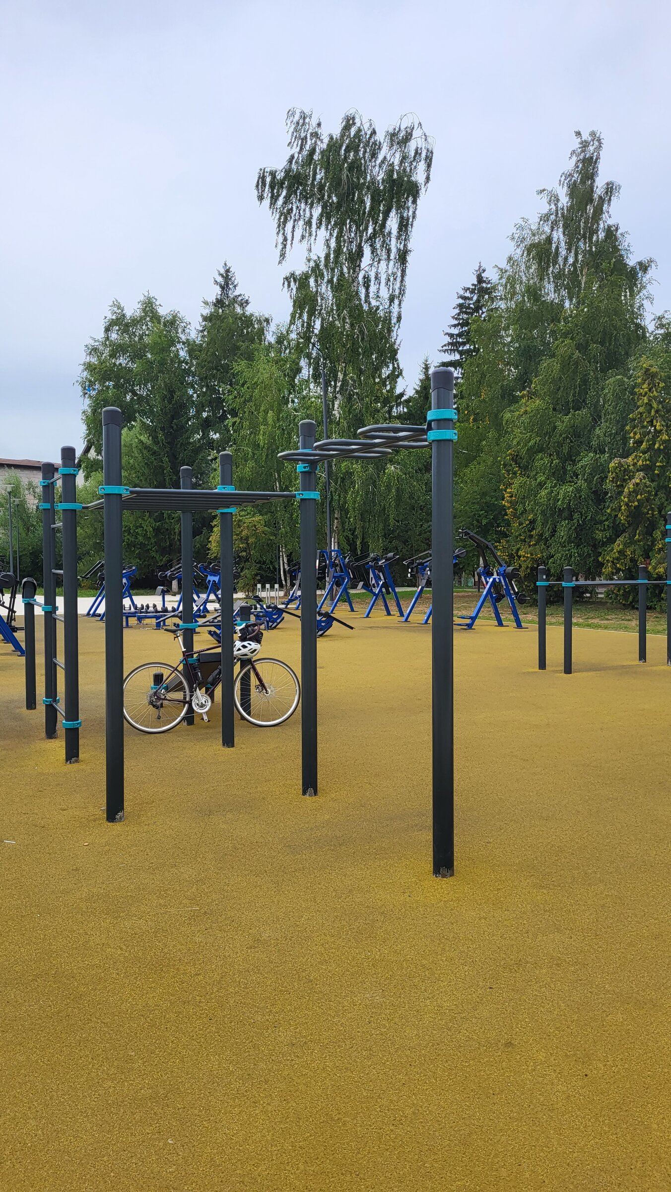 Спортивная площадка в парке