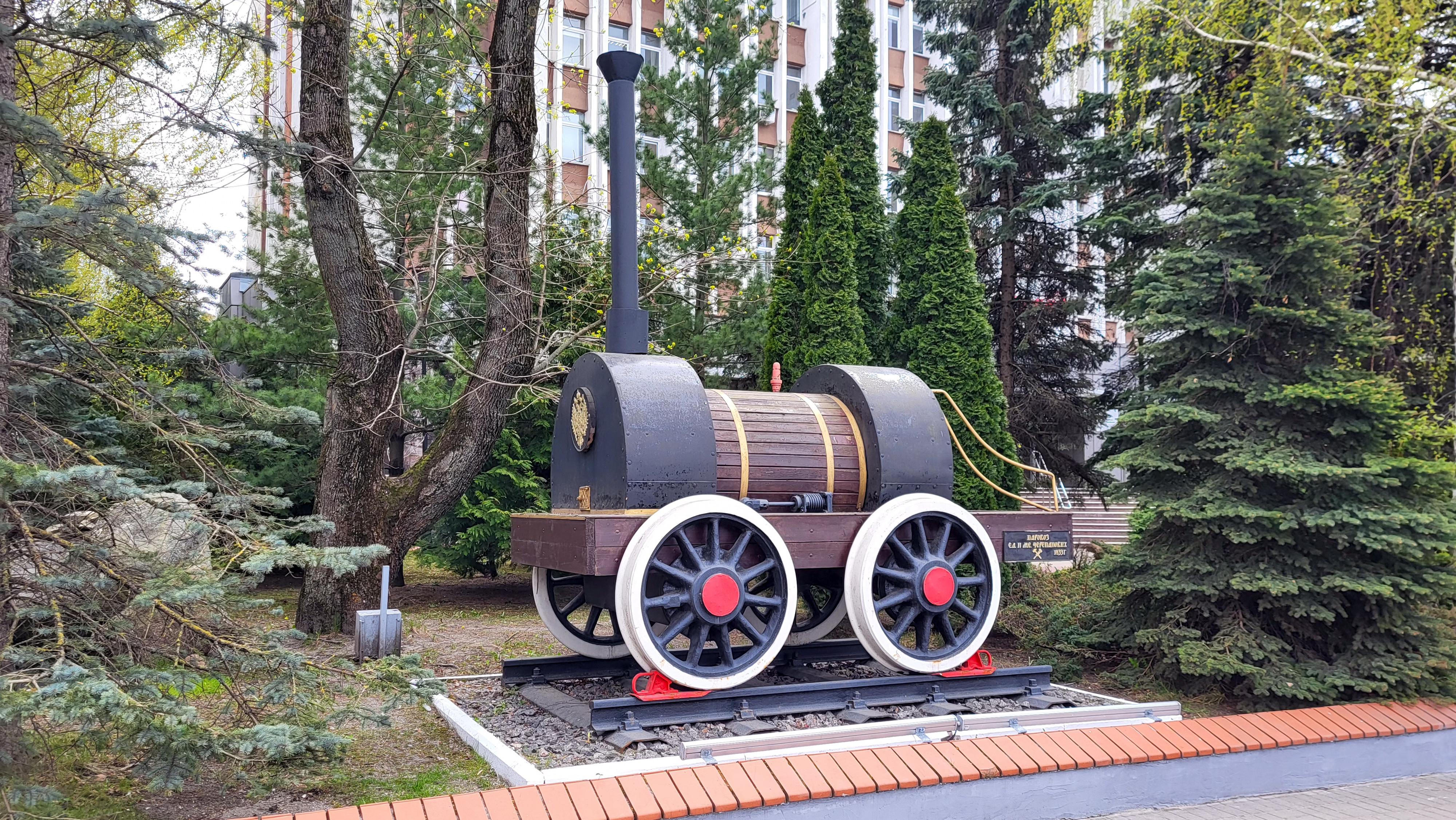 Паровоз братьев Черепановых