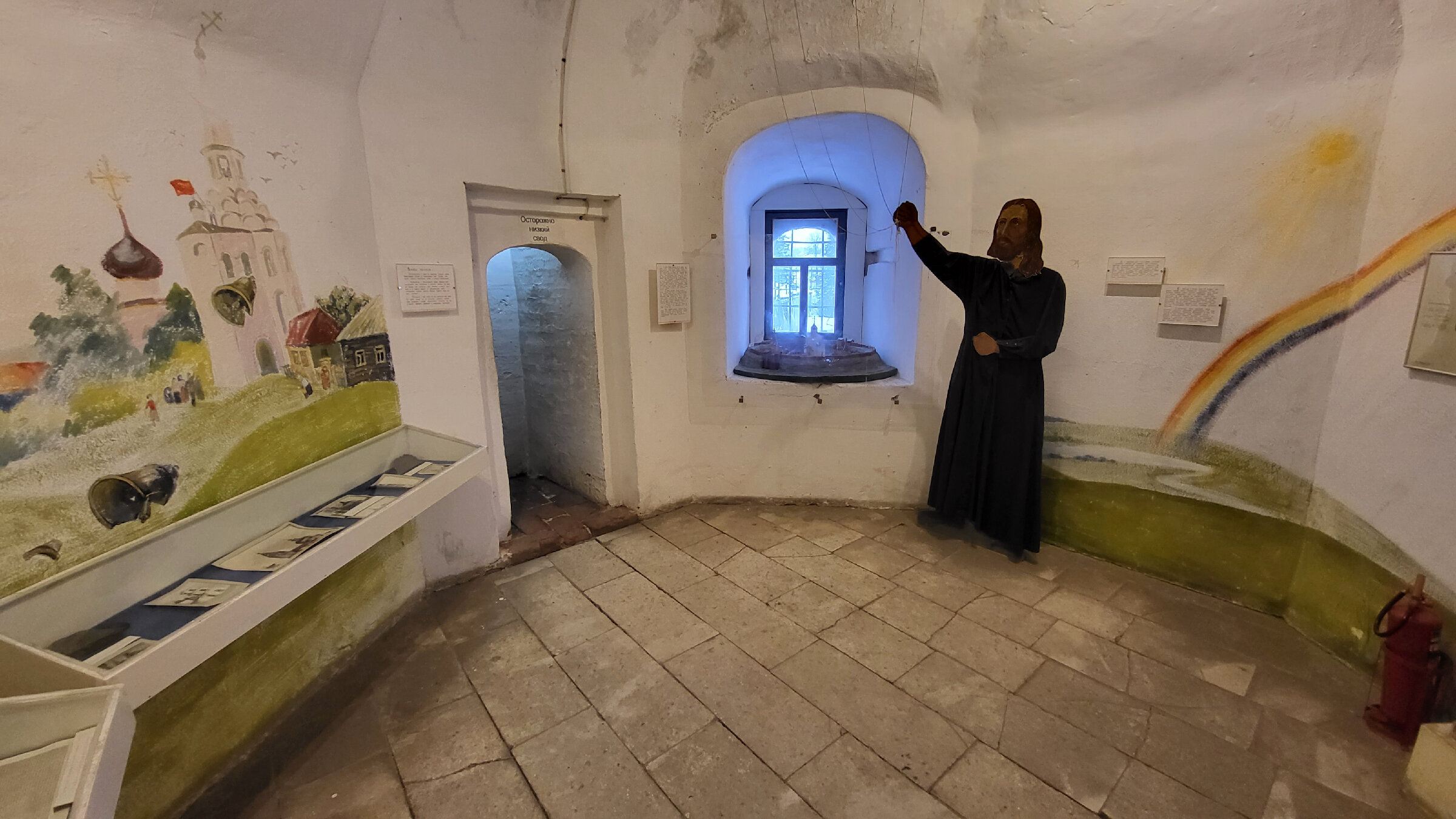 Экспозиция музея в Шатровой колокольне
