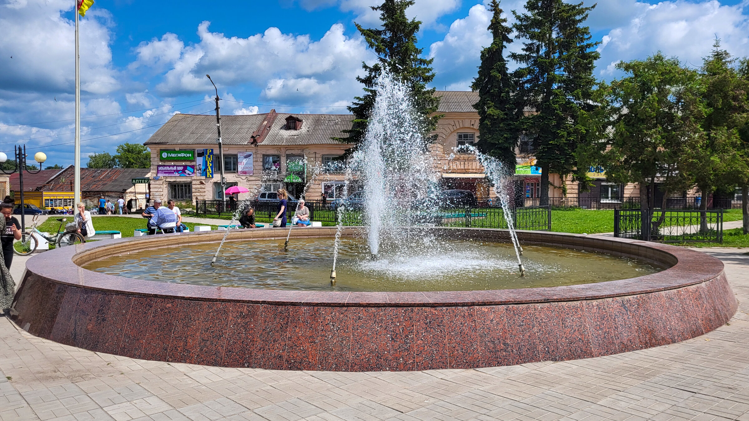 Фонтан на Советской площади