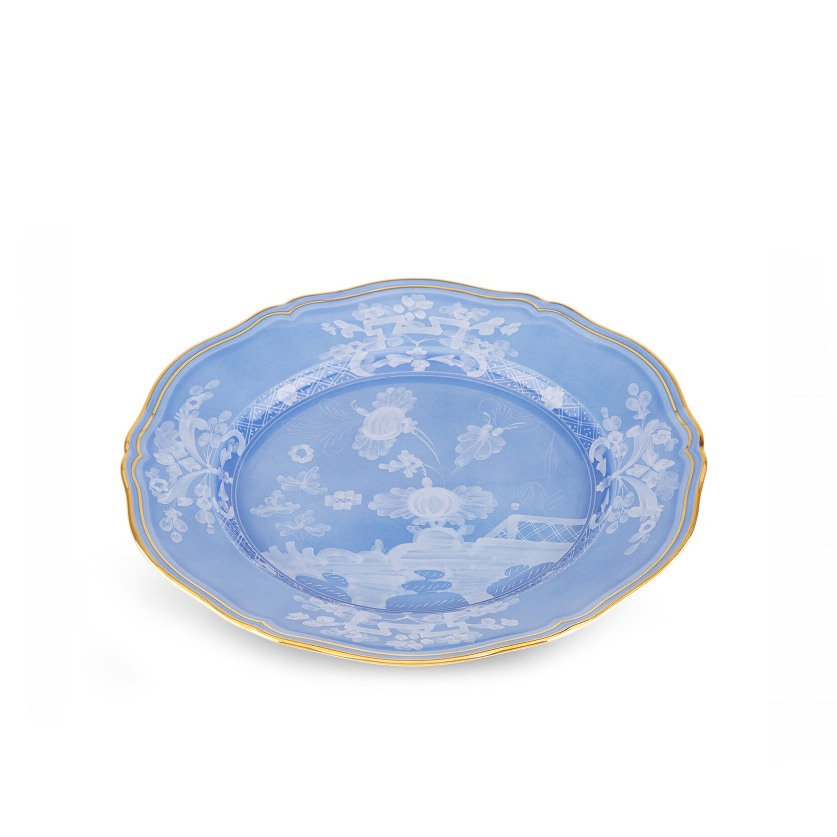 Тарелка для хлеба Ginori 1735 ORIENTE ITALIANO, D17 см, цвет Pervinca, фарфор
