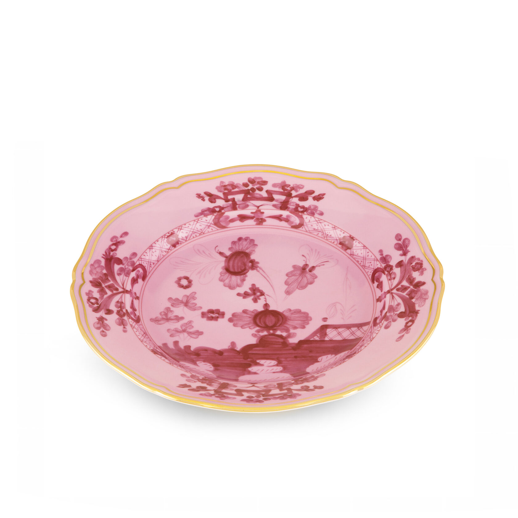Тарелка десертная Ginori 1735 ORIENTE ITALIANO, D21 см, цвет Porpora, фарфор