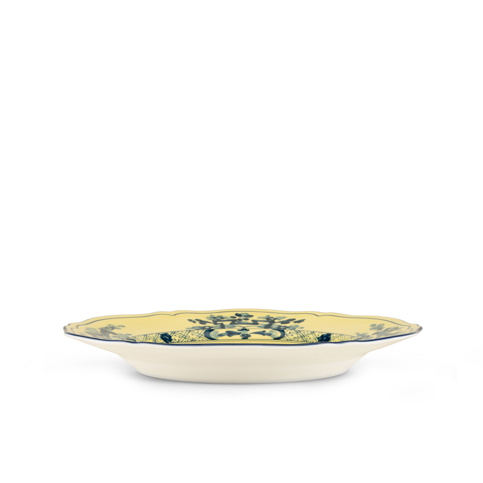 Тарелка обеденная Ginori 1735 ORIENTE ITALIANO, D26.5 см, цвет Citrino, фарфор
