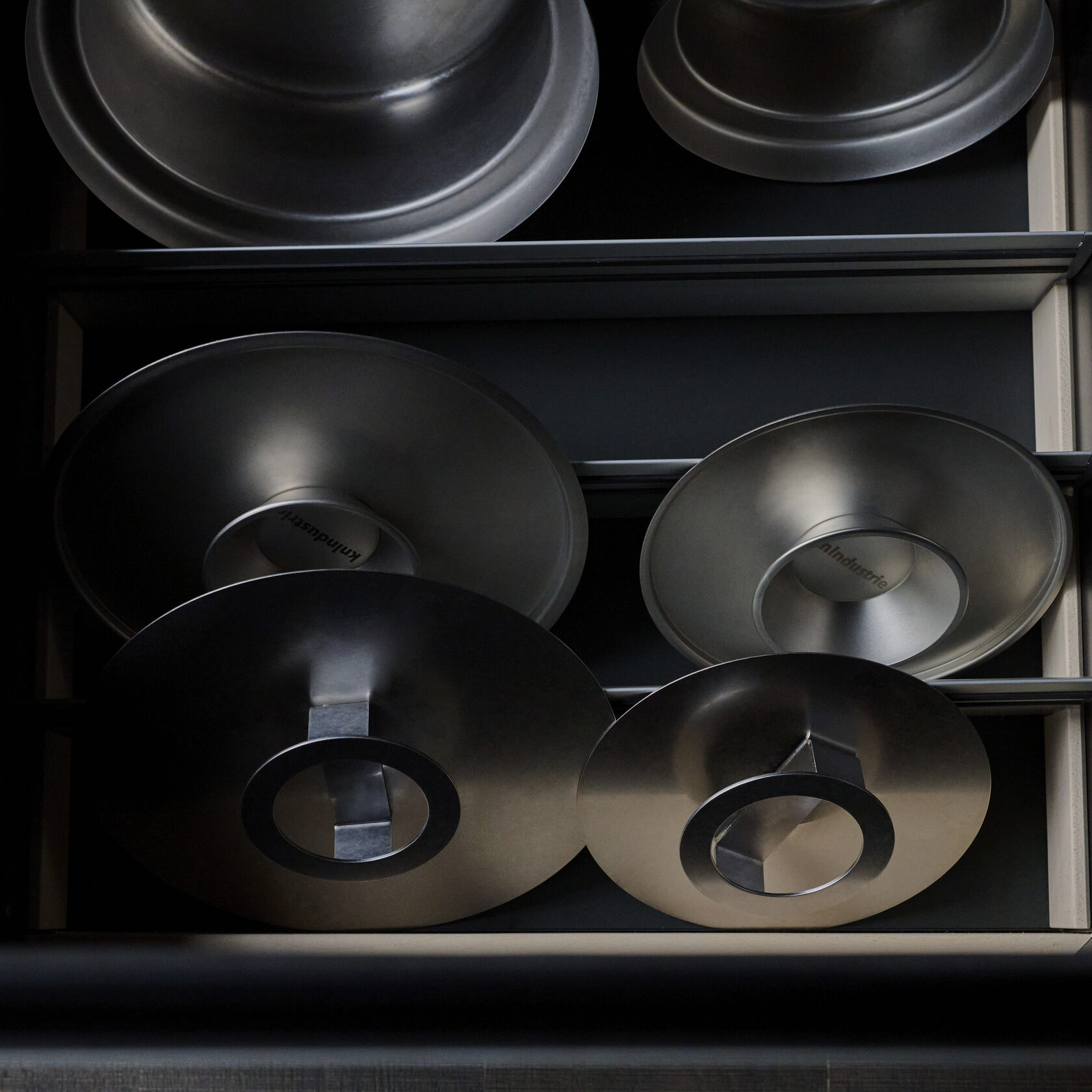 Крышка универсальная KNIndustrie 2LID, D32 см, нержавеющая сталь