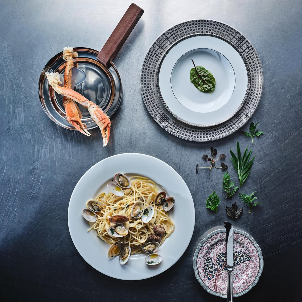 Сковорода/поднос KNIndustrie FOODWEAR, D20 см, нержавеющая сталь