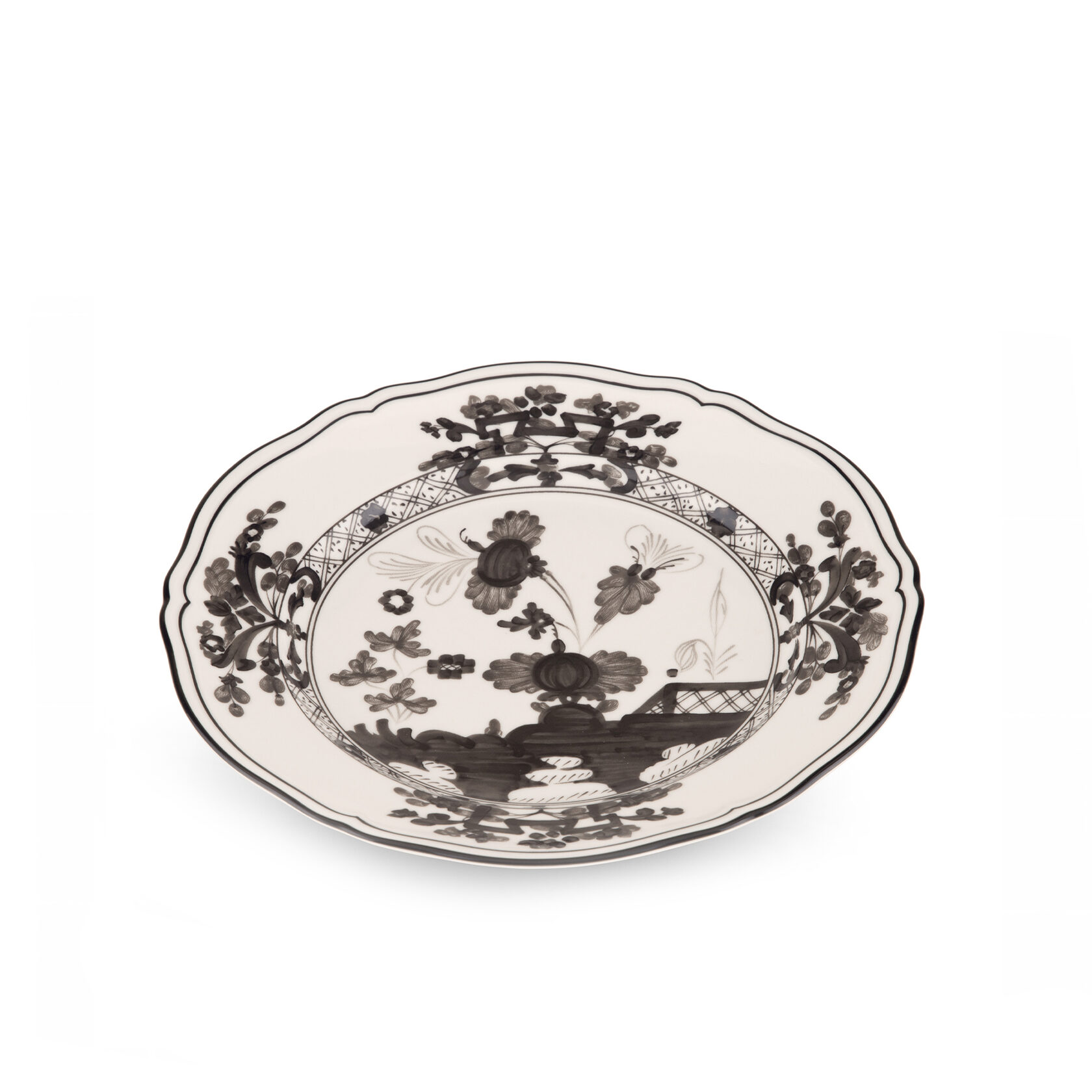 Тарелка для хлеба Ginori 1735 ORIENTE ITALIANO, D17 см, цвет Albus, фарфор