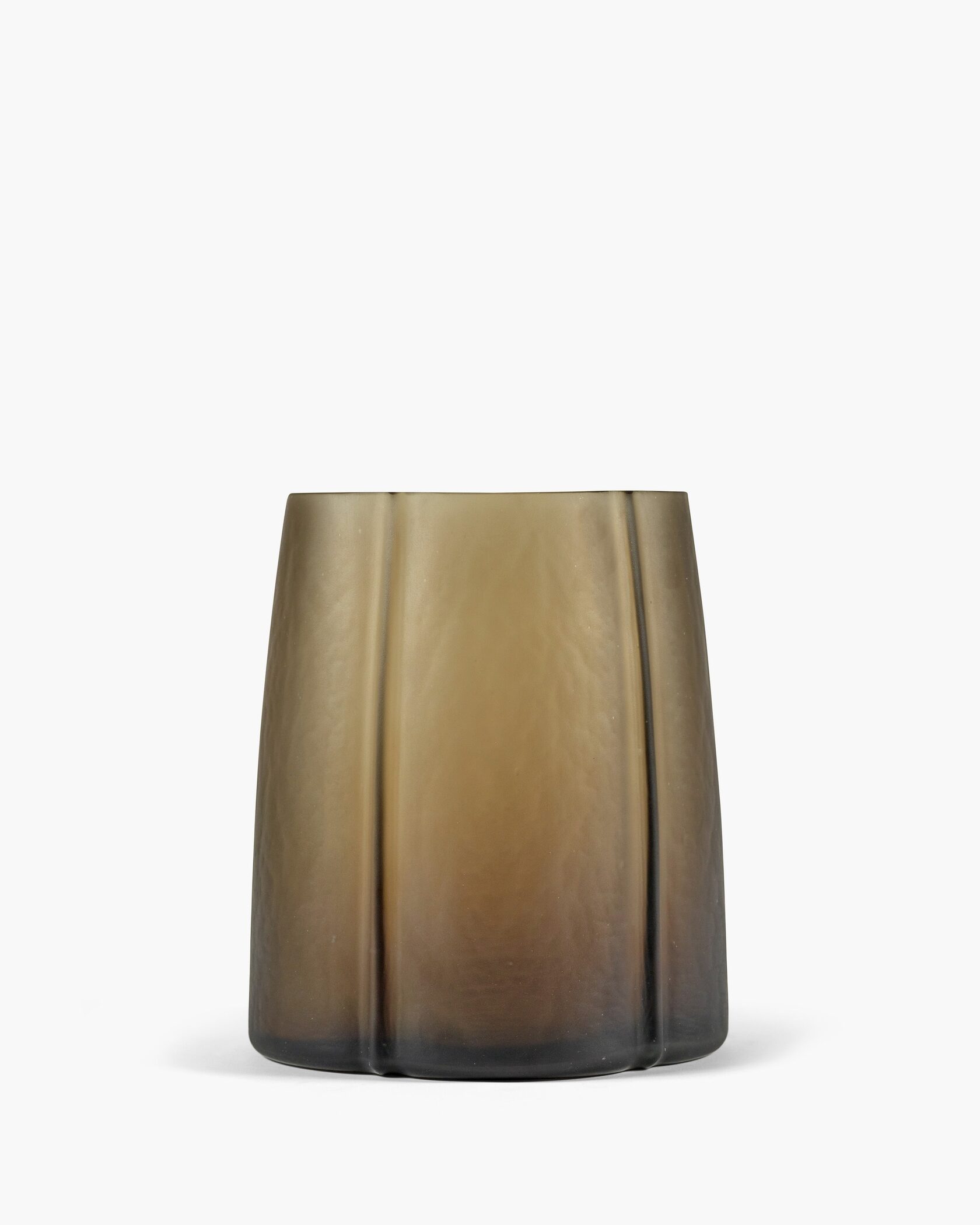 Ваза 04 Serax Shapes by Piet Boon, D22.5*18.6 см, H26 см, коричневый, стекло