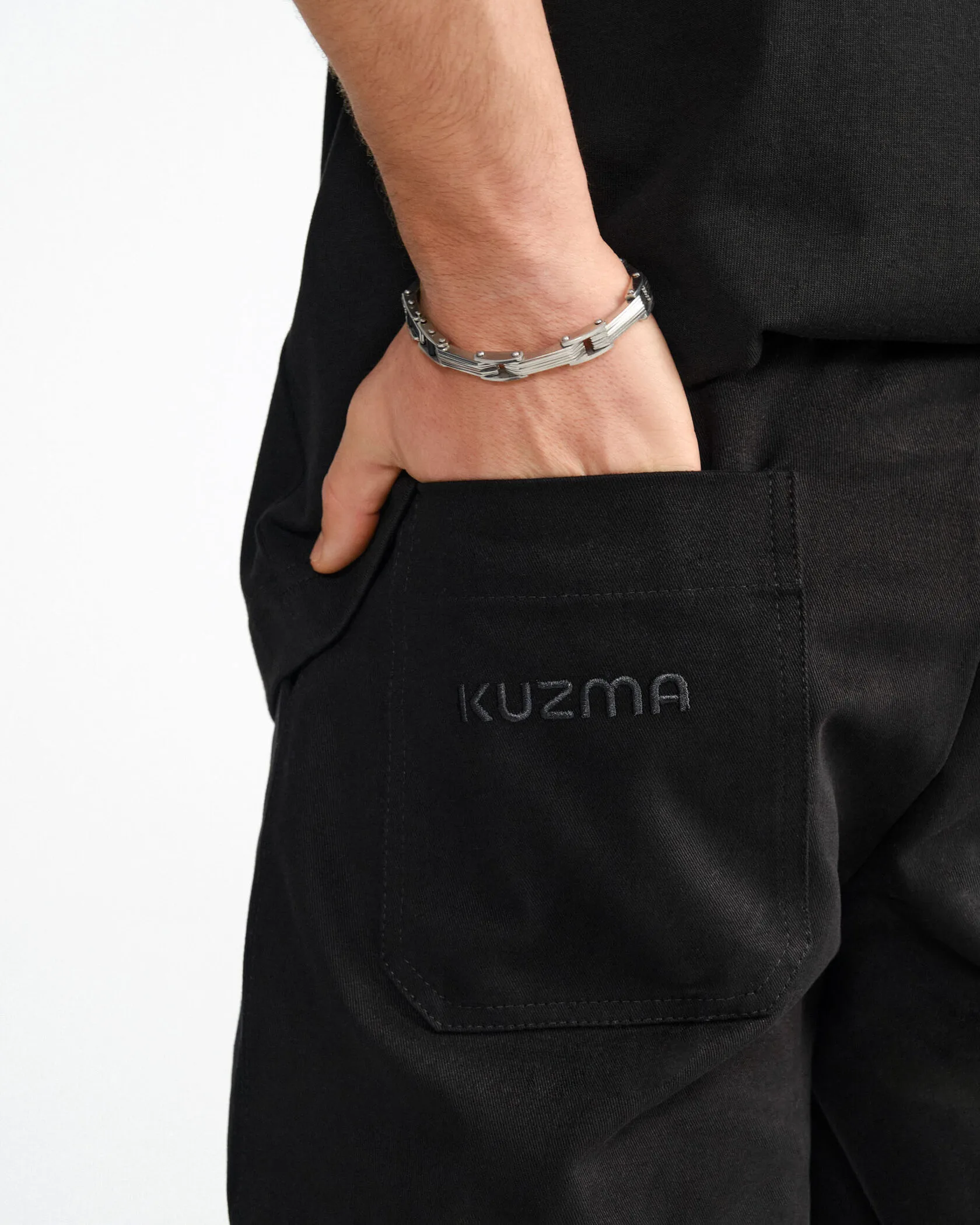 Брюки kuzma / Начало / черный твил