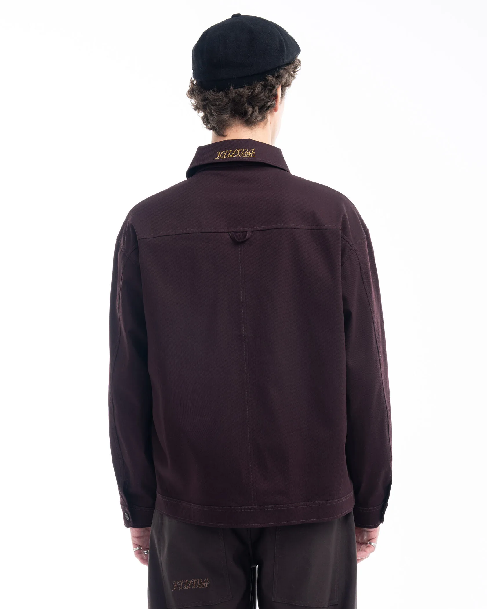 Рубашка kuzma Dayshirt 2.0 Work &amp; Romance винная диагональ