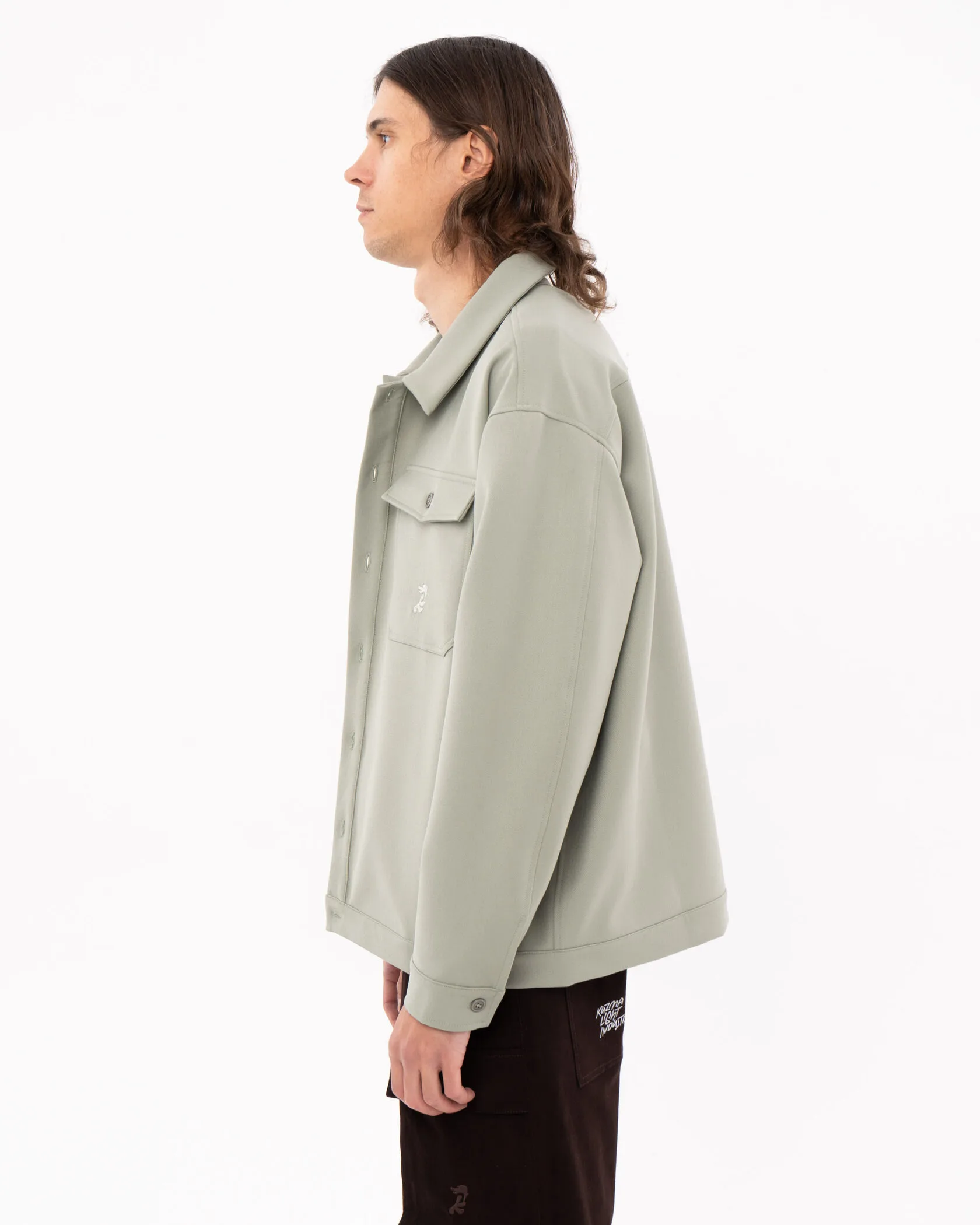 Оверширт kuzma light industries Dayshirt / авокадо