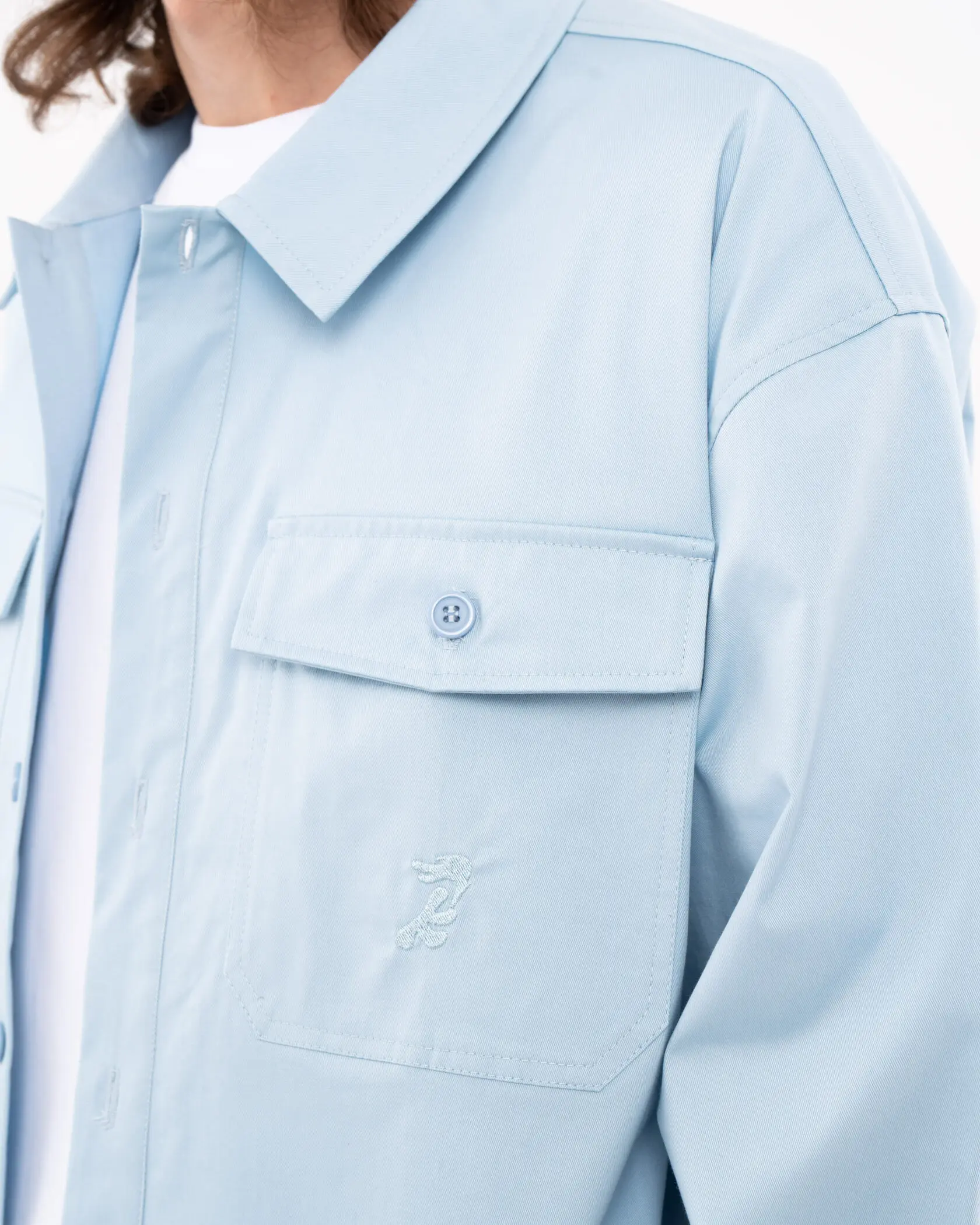 Оверширт kuzma light industries Dayshirt / голубой