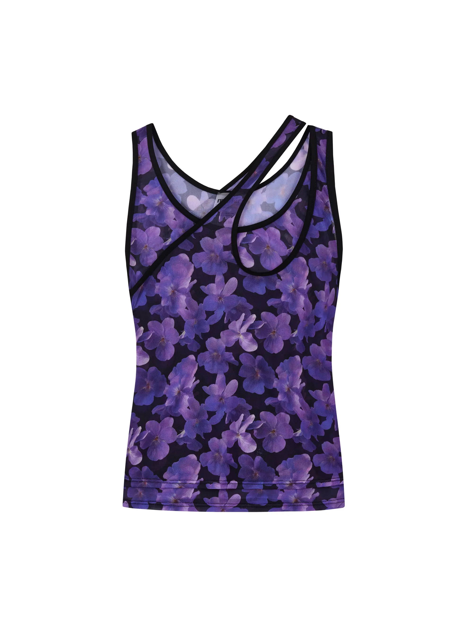 Асимметричный топ "Violet"
