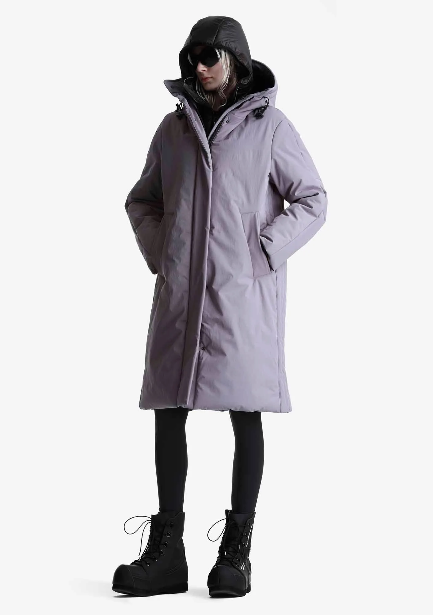 Длинная парка RITEG с капюшоном Qw523-91