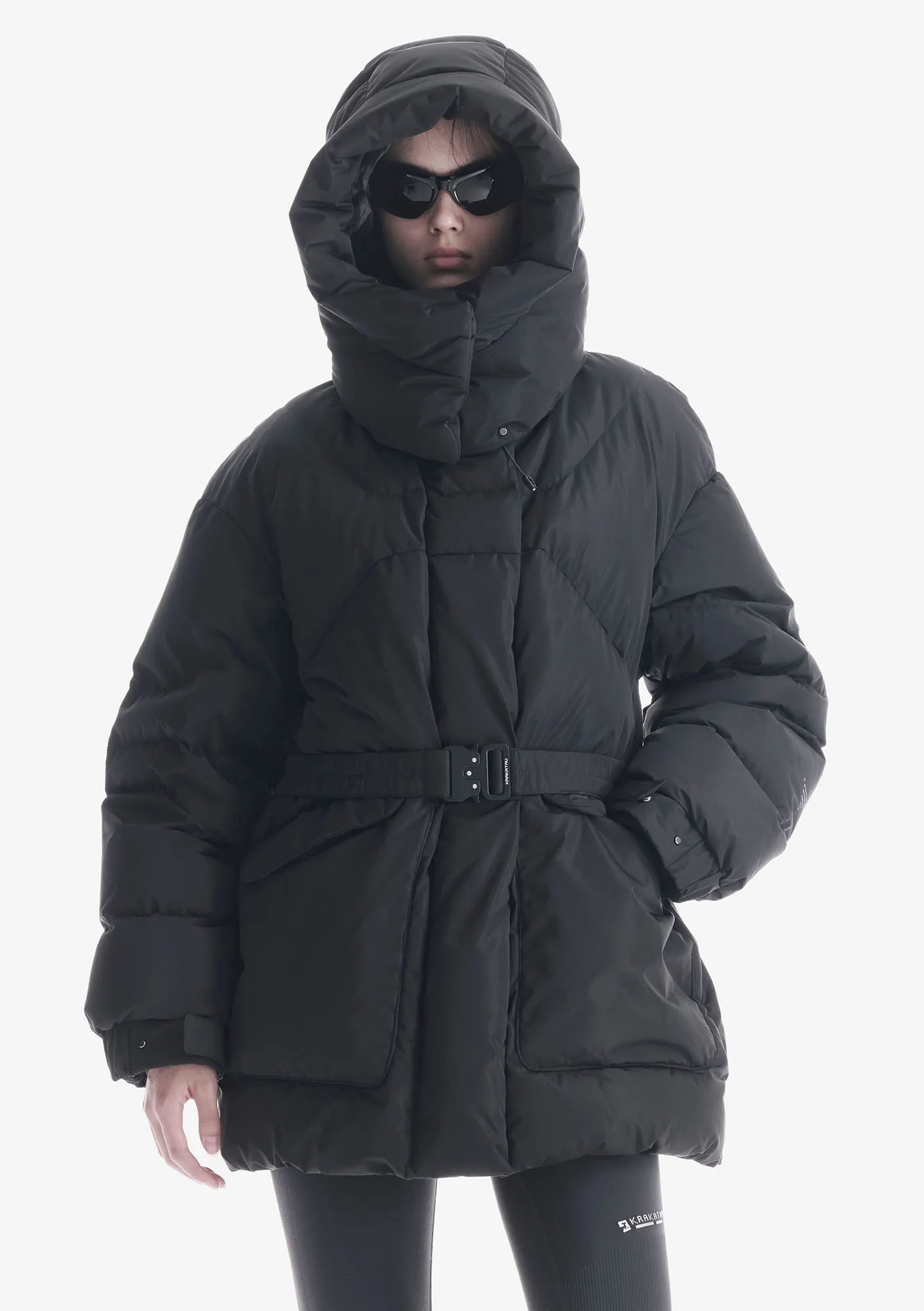 Пуховик AMERY средней длины Qw538