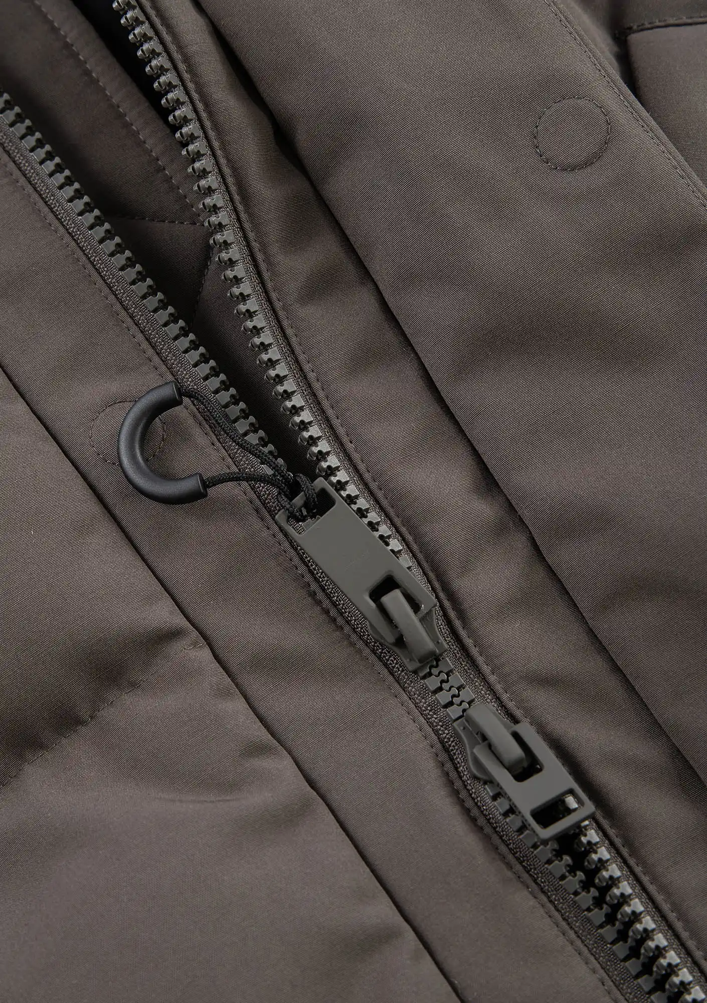 Удлинённый пуховик STROFO Qm562