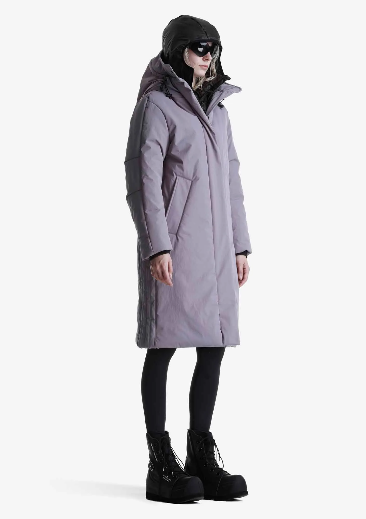 Длинная парка RITEG с капюшоном Qw523-91