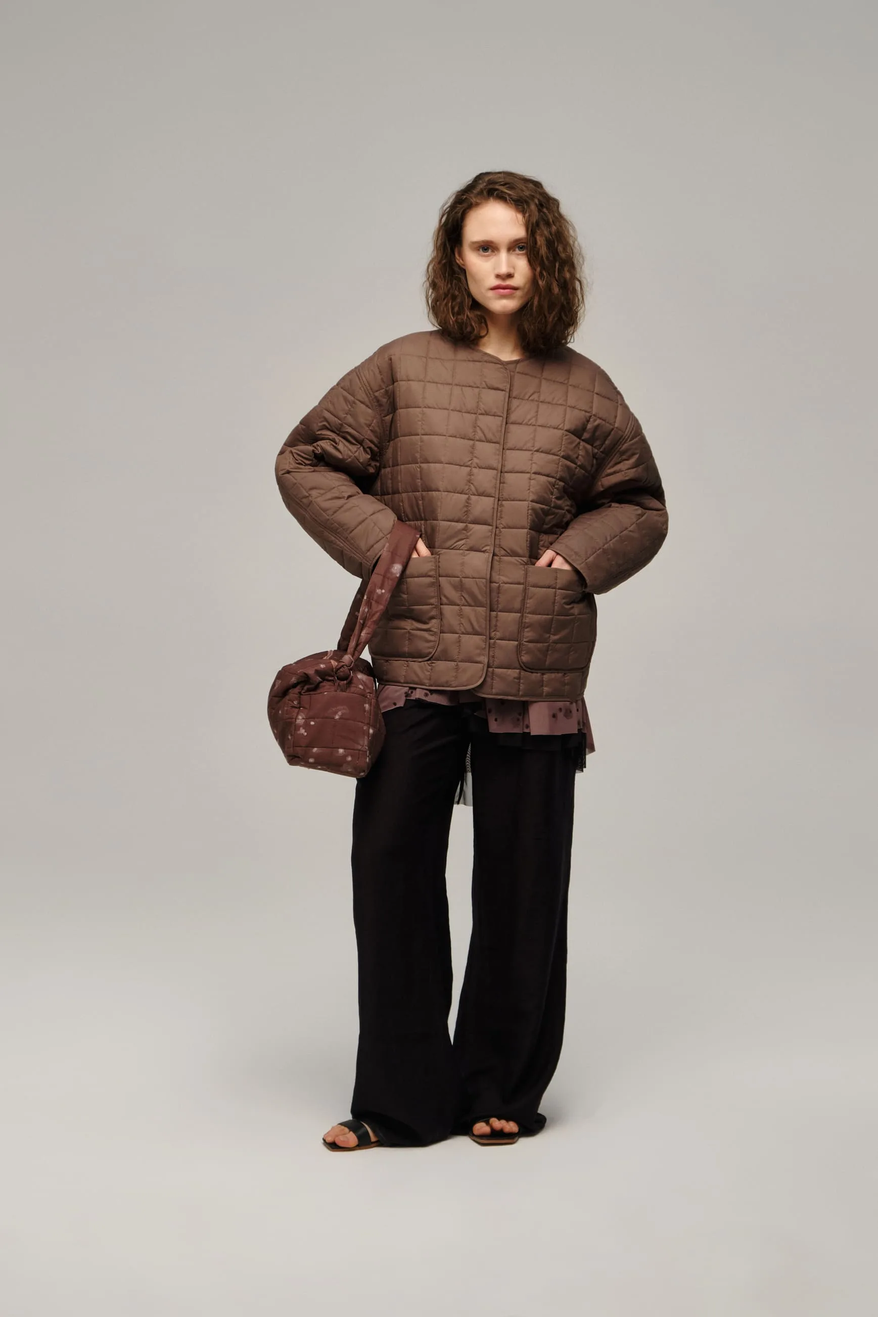 Двухсторонняя куртка brown
