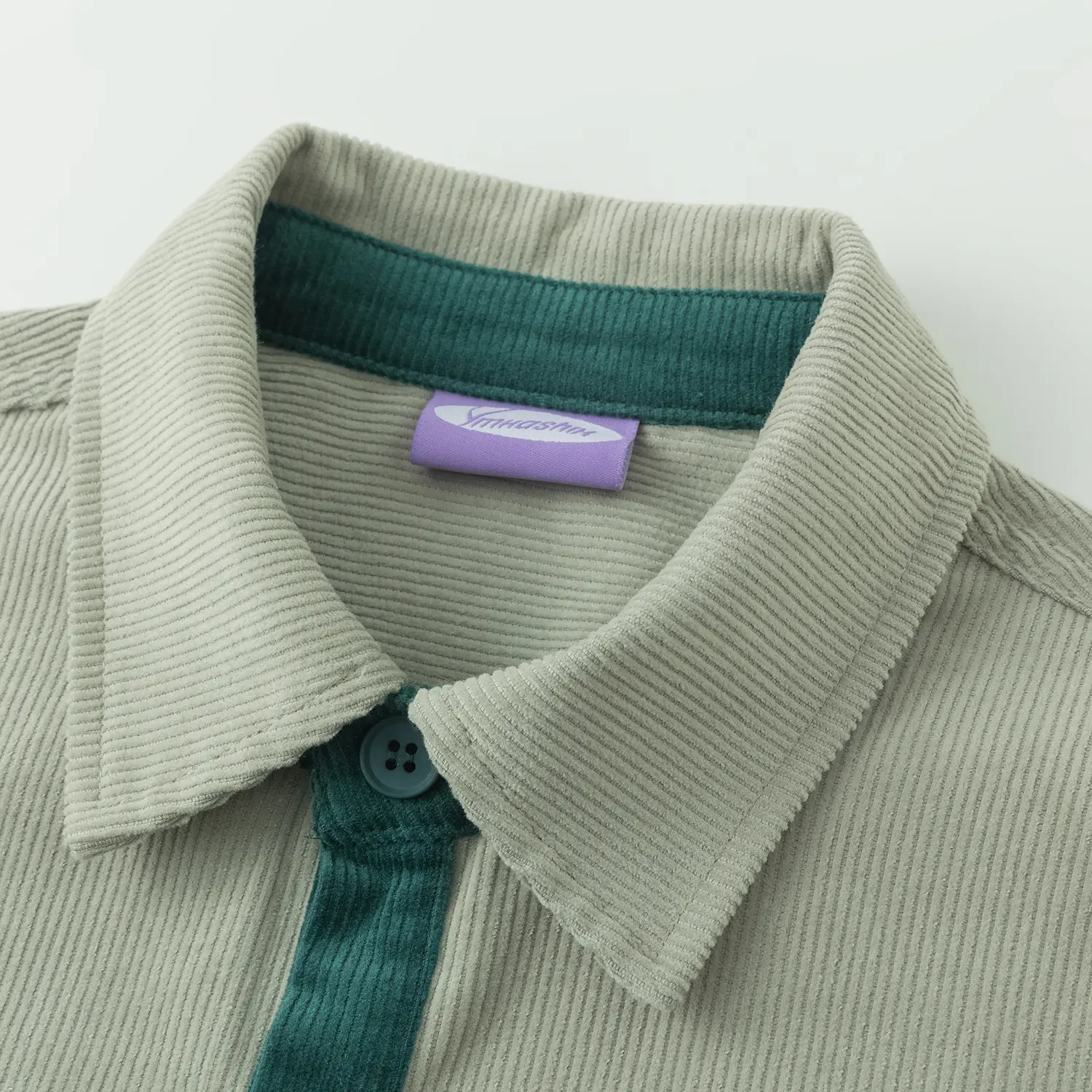 РУБАШКА YMKASHIX VELVET BUTTON