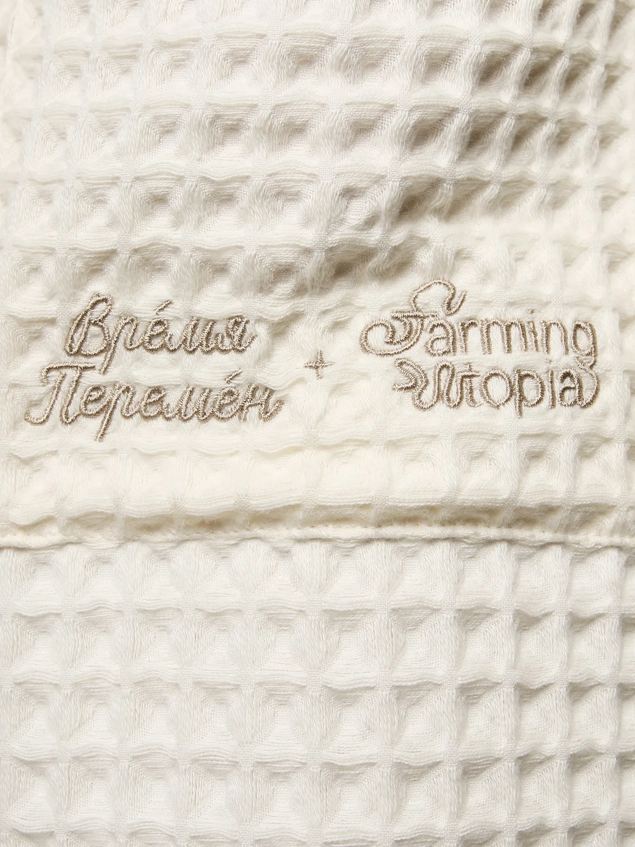 Время Перемен х Farming Utopia халат Кордицепс экрю