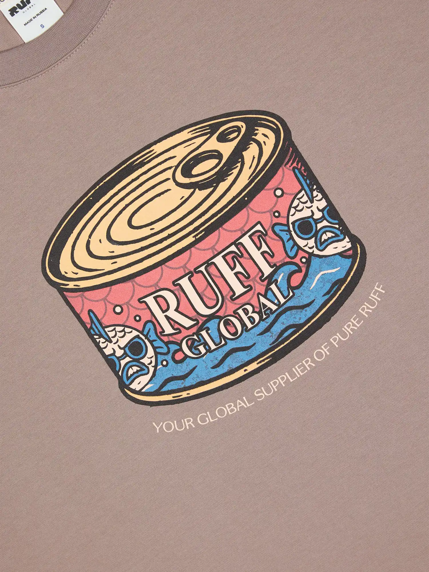 Хлопковая футболка "Canned RUFF"