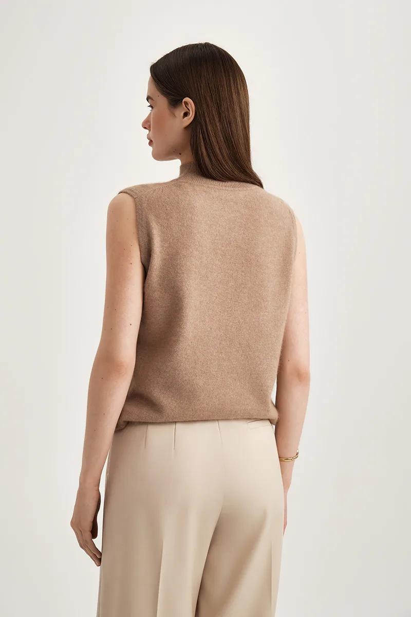 Джемпер Sleeveless Cashmere sand