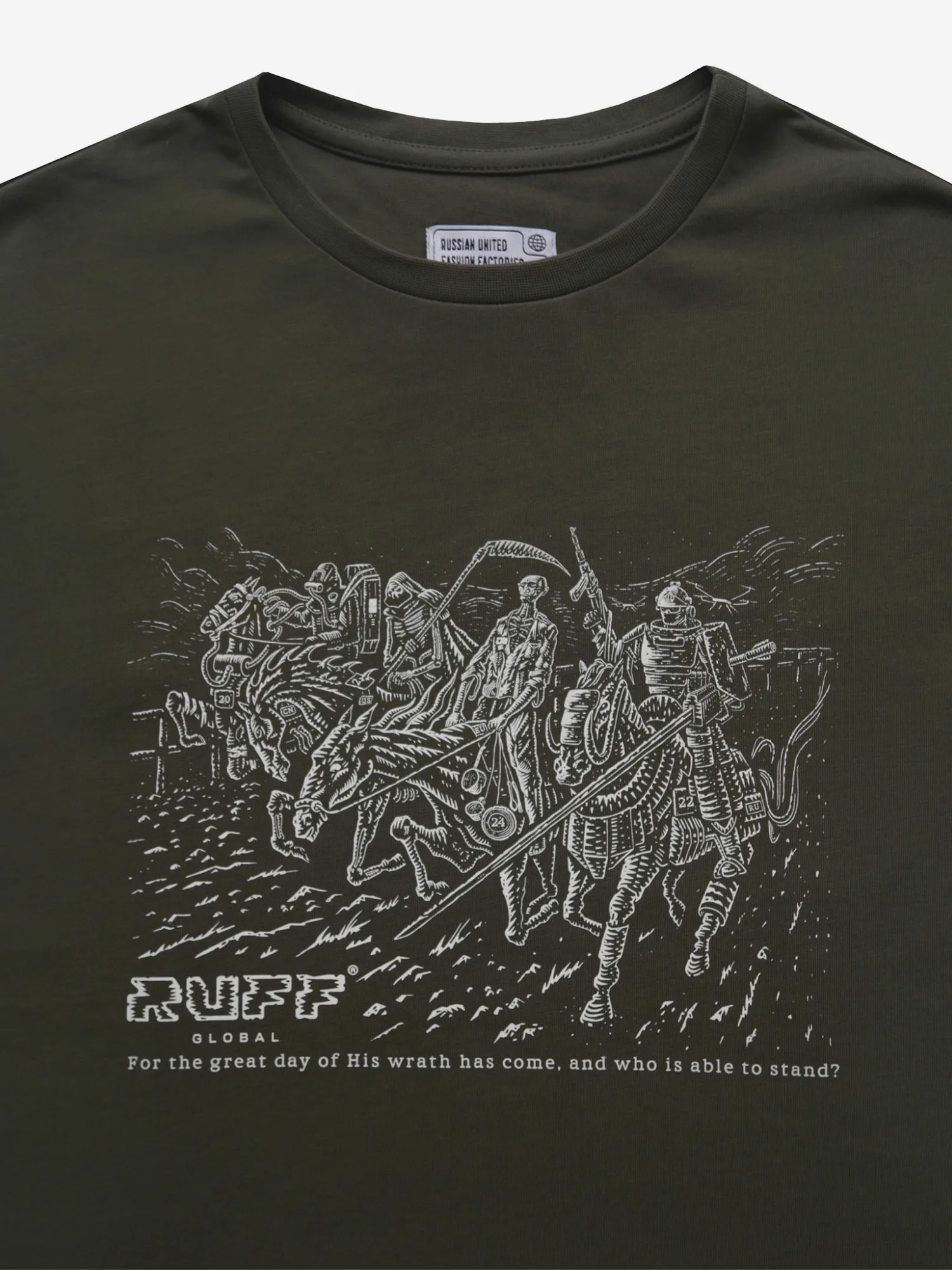Хлопковая футболка "4 Horseman of the Apocalypse"