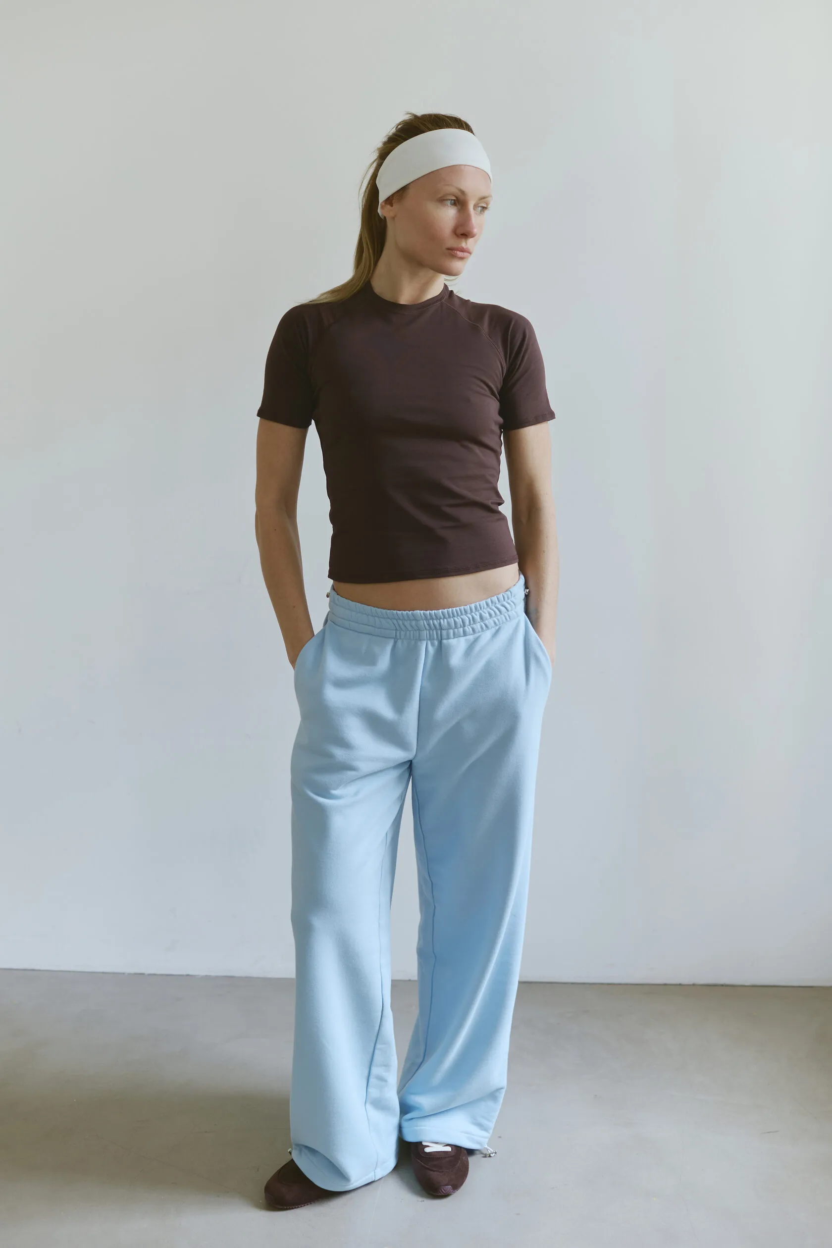 ФУТБОЛКА SLIM FIT С ТОПОМ ВНУТРИ КУМАТО