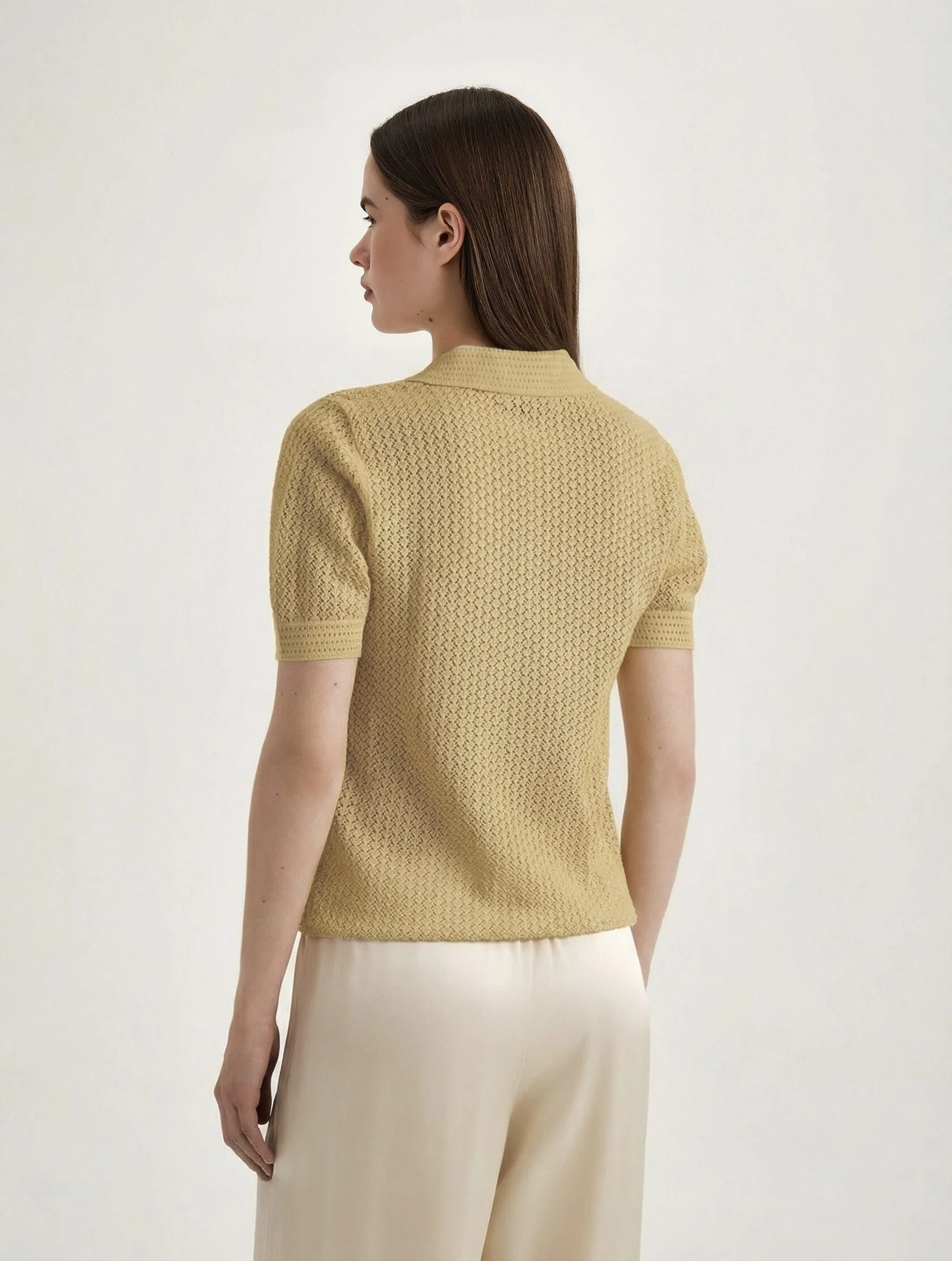 Поло Knit Lime