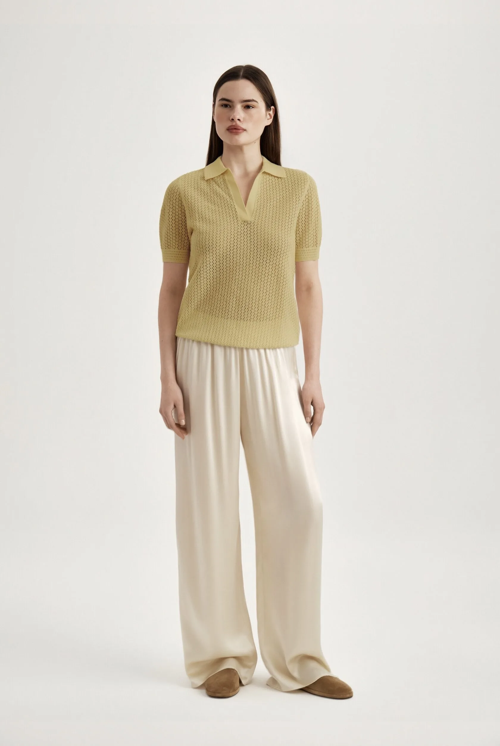 Поло Knit Lime