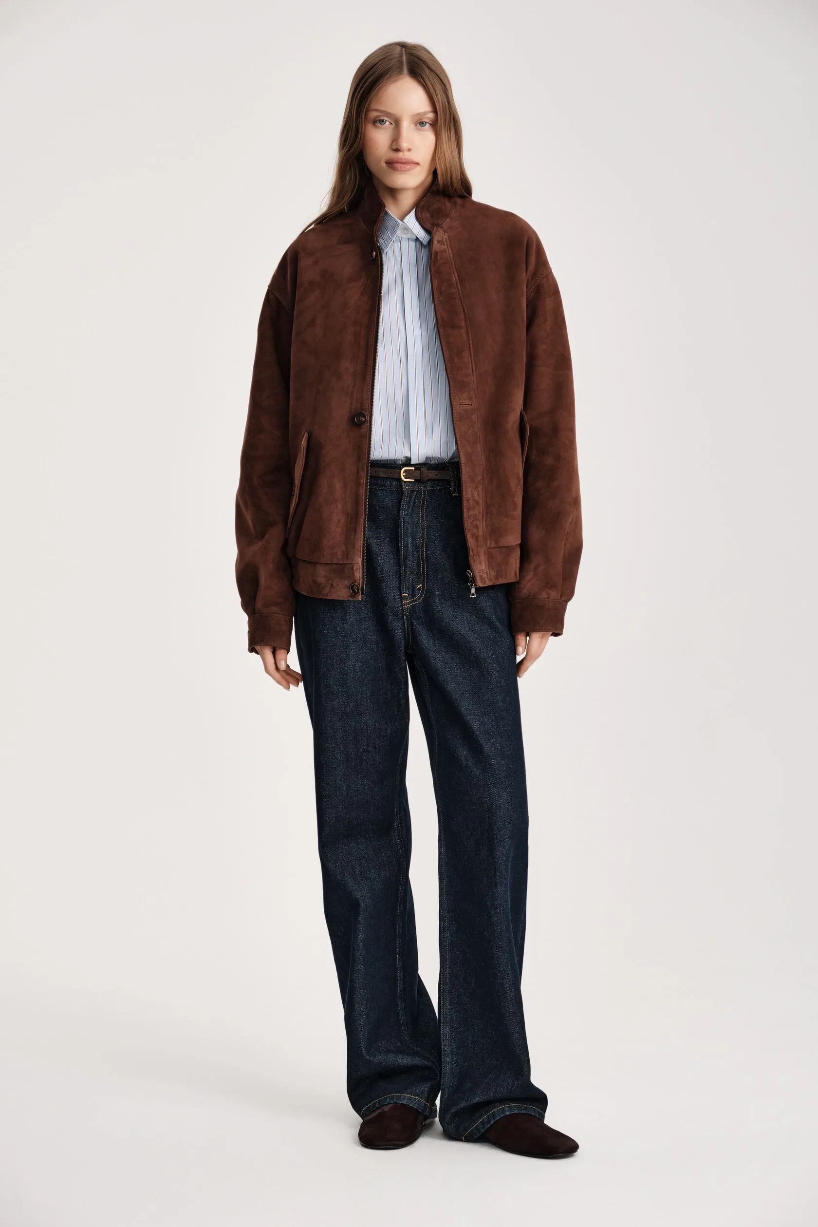 Бомбер Paltrow suede