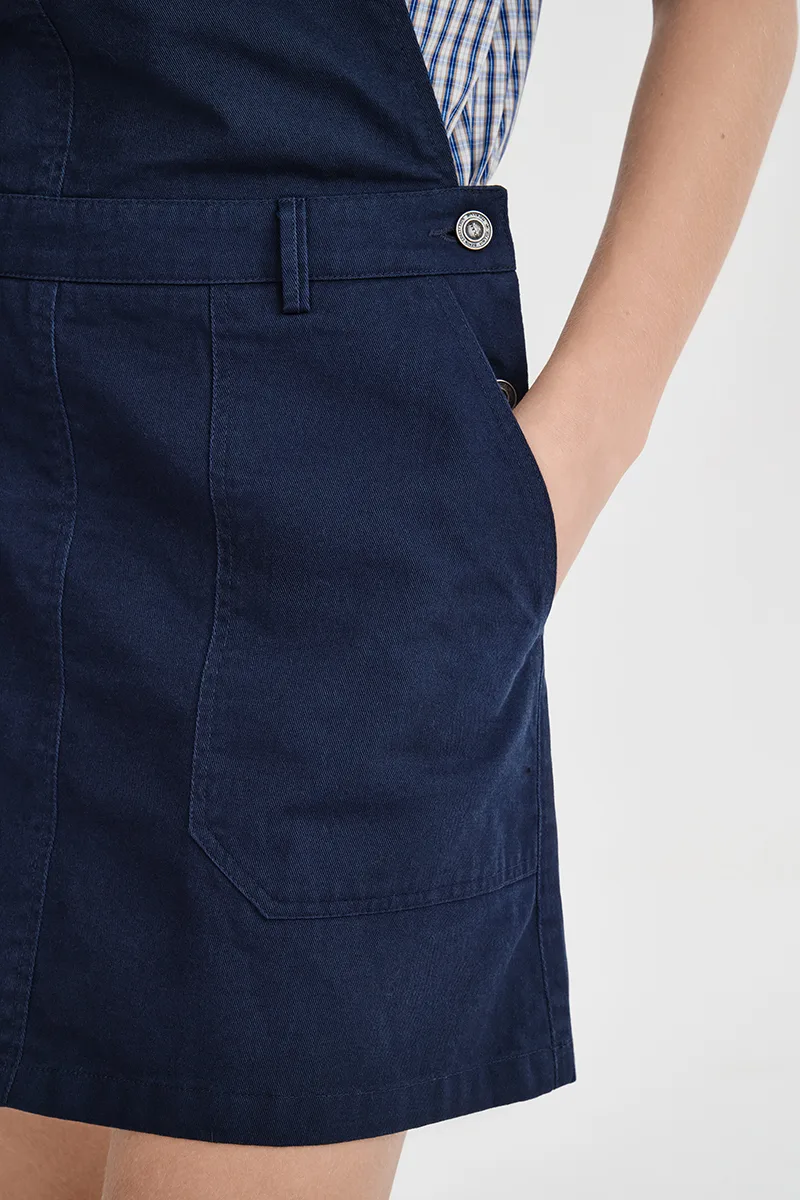 Сарафан Apron dress синий