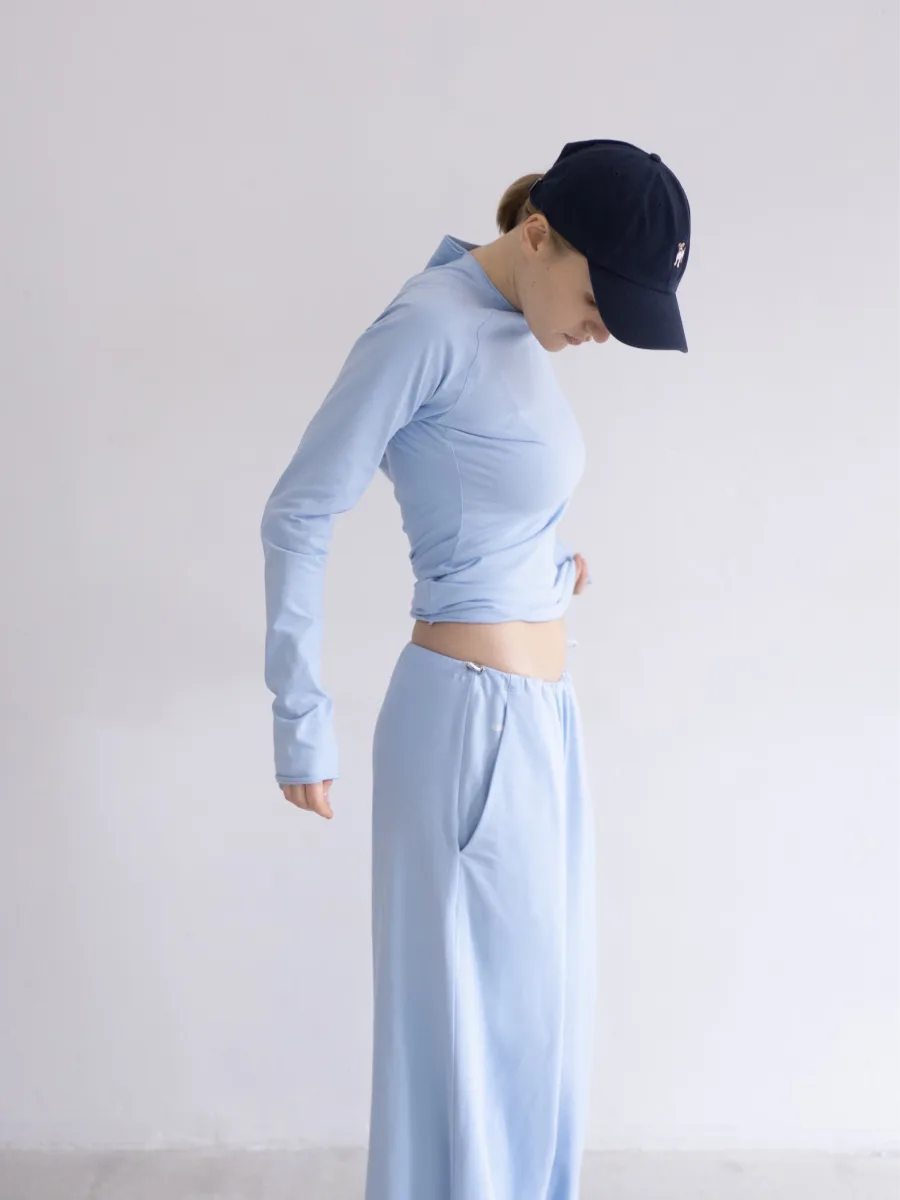 ЛОНГСЛИВ SLIM FIT НЕБО