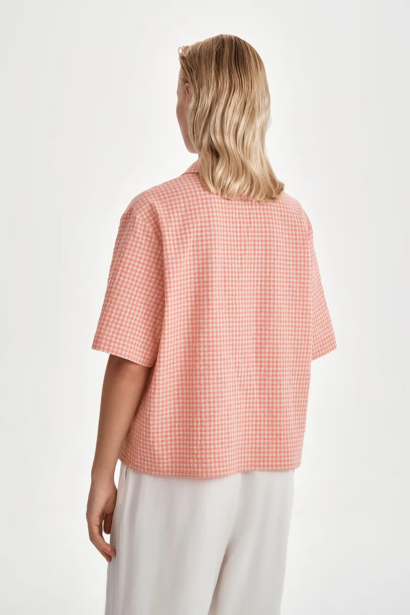 Рубашка Blush Check