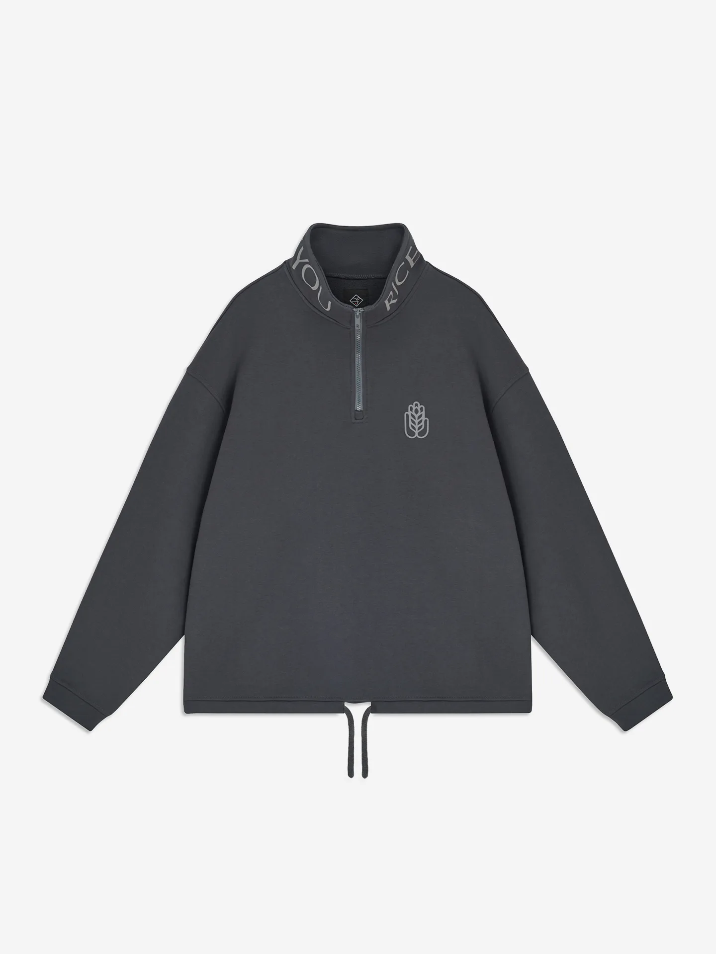 СВИТШОТ RICE HALF-ZIP