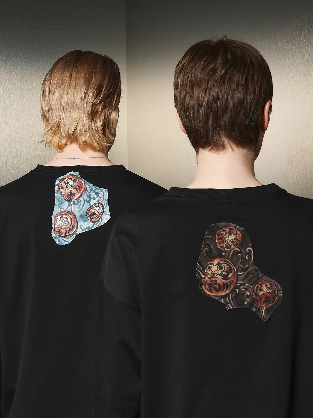 Лонгслив Nippori Дарума коричневый