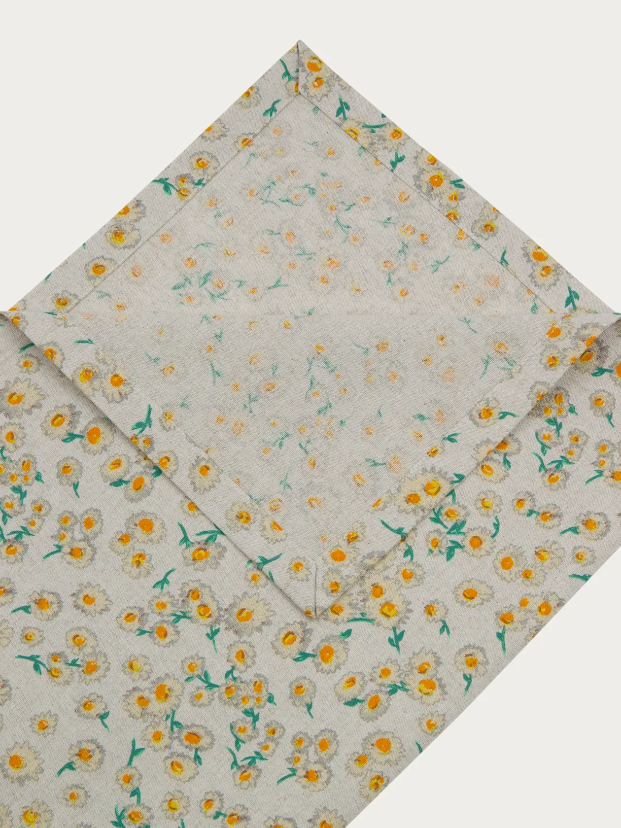 Полотенце кухонное изо льна Ромашки (45x65)