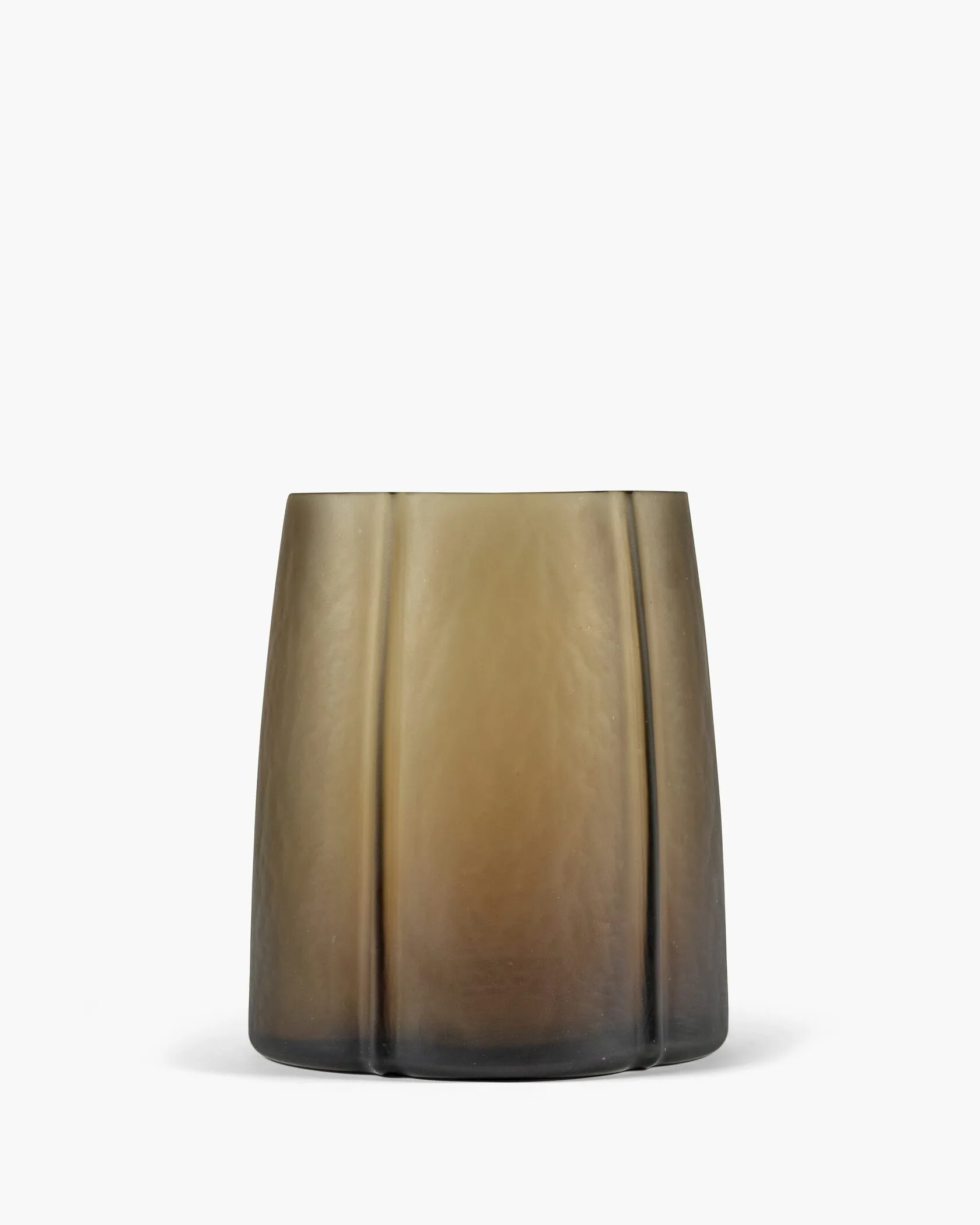 Ваза 04 Serax Shapes by Piet Boon, D22.5*18.6 см, H26 см, коричневый, стекло