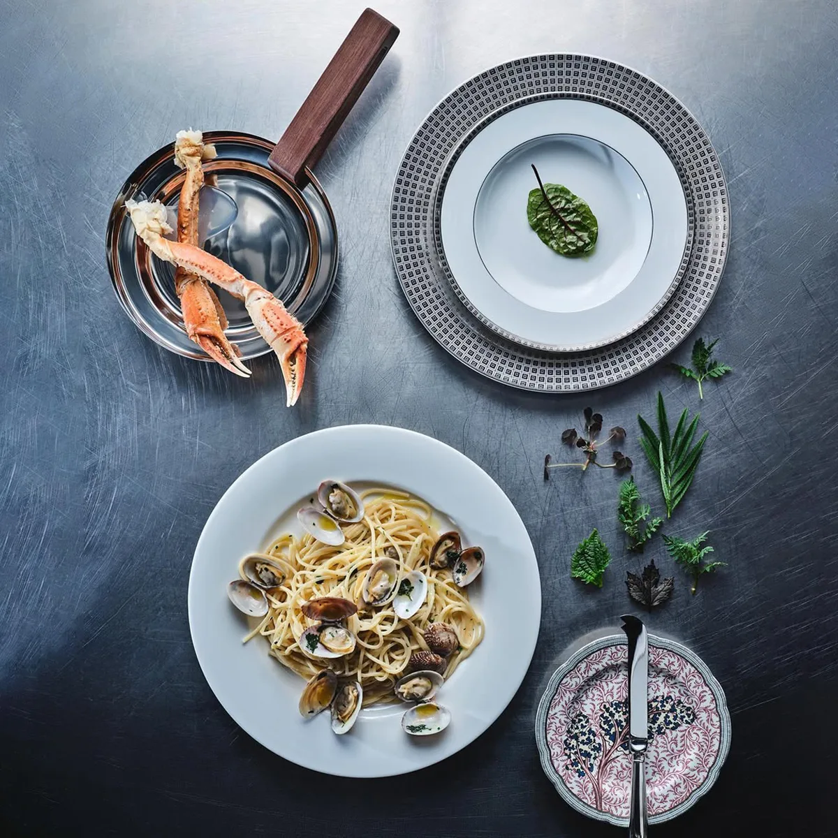 Сковорода/поднос KNIndustrie FOODWEAR, D20 см, нержавеющая сталь