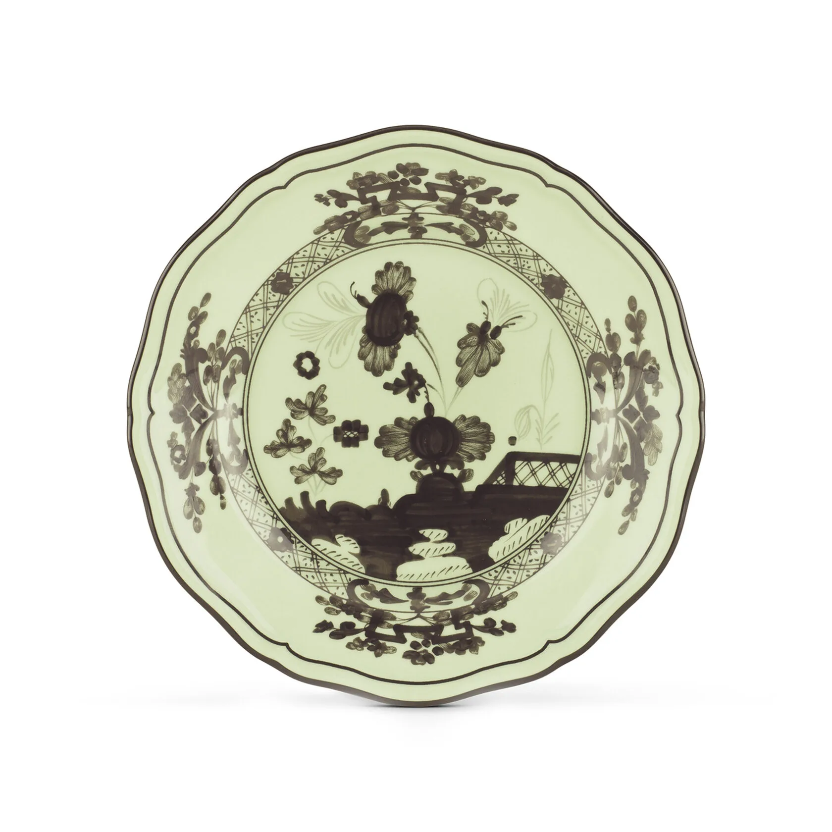 Тарелка десертная Ginori 1735 ORIENTE ITALIANO, D21 см, цвет Bario, фарфор