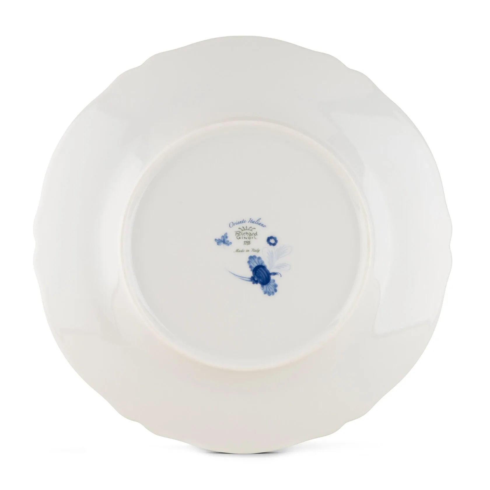 Тарелка подстановочная Ginori 1735 ORIENTE ITALIANO, D31 см, цвет Malachite, фарфор