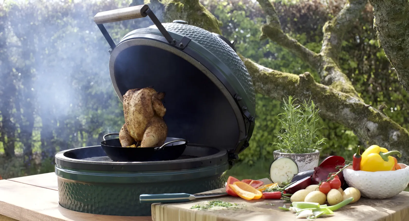 Керамический гриль Big Green Egg XL