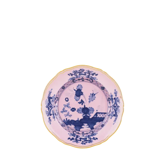 Тарелка для десерта Ginori 1735 ORIENTE ITALIANO, D21 см, розово-синий, фарфор