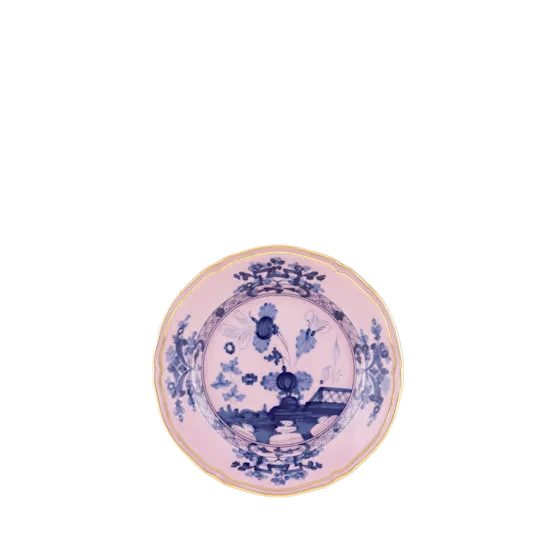 Тарелка для хлеба Ginori 1735 ORIENTE ITALIANO, D17 см, розово-синий, фарфор
