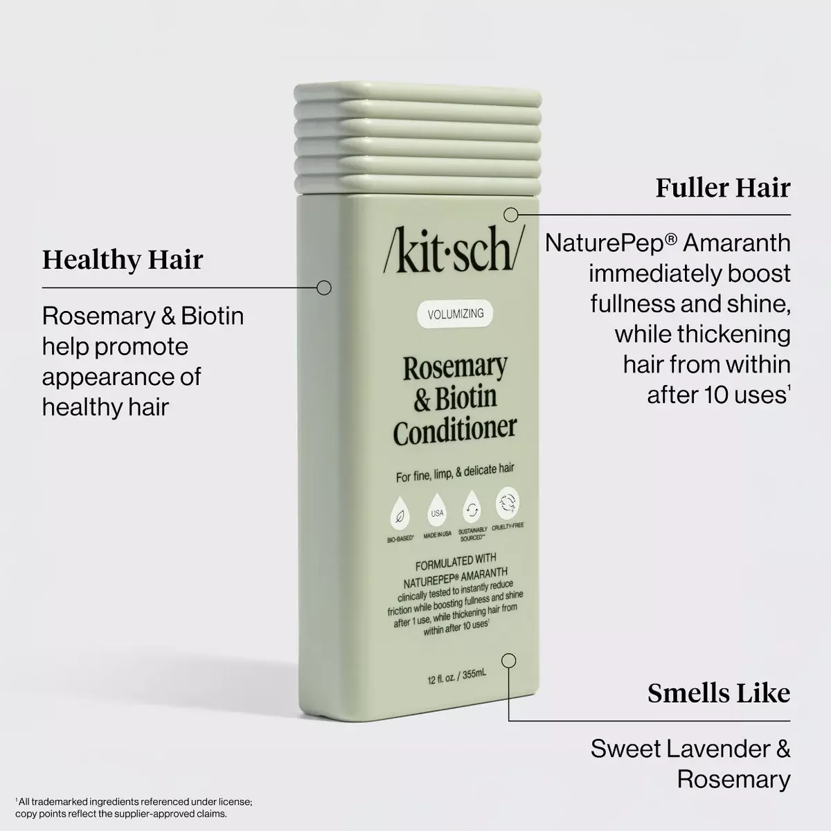 KITSCH ROSEMARY &amp; BIOTIN CONDITIONER 355 ML