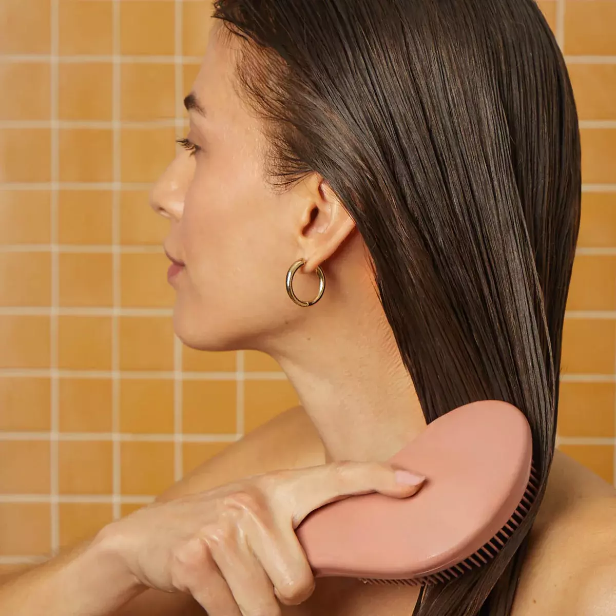 KITSCH DETANGLING BRUSH TERRACOTTA