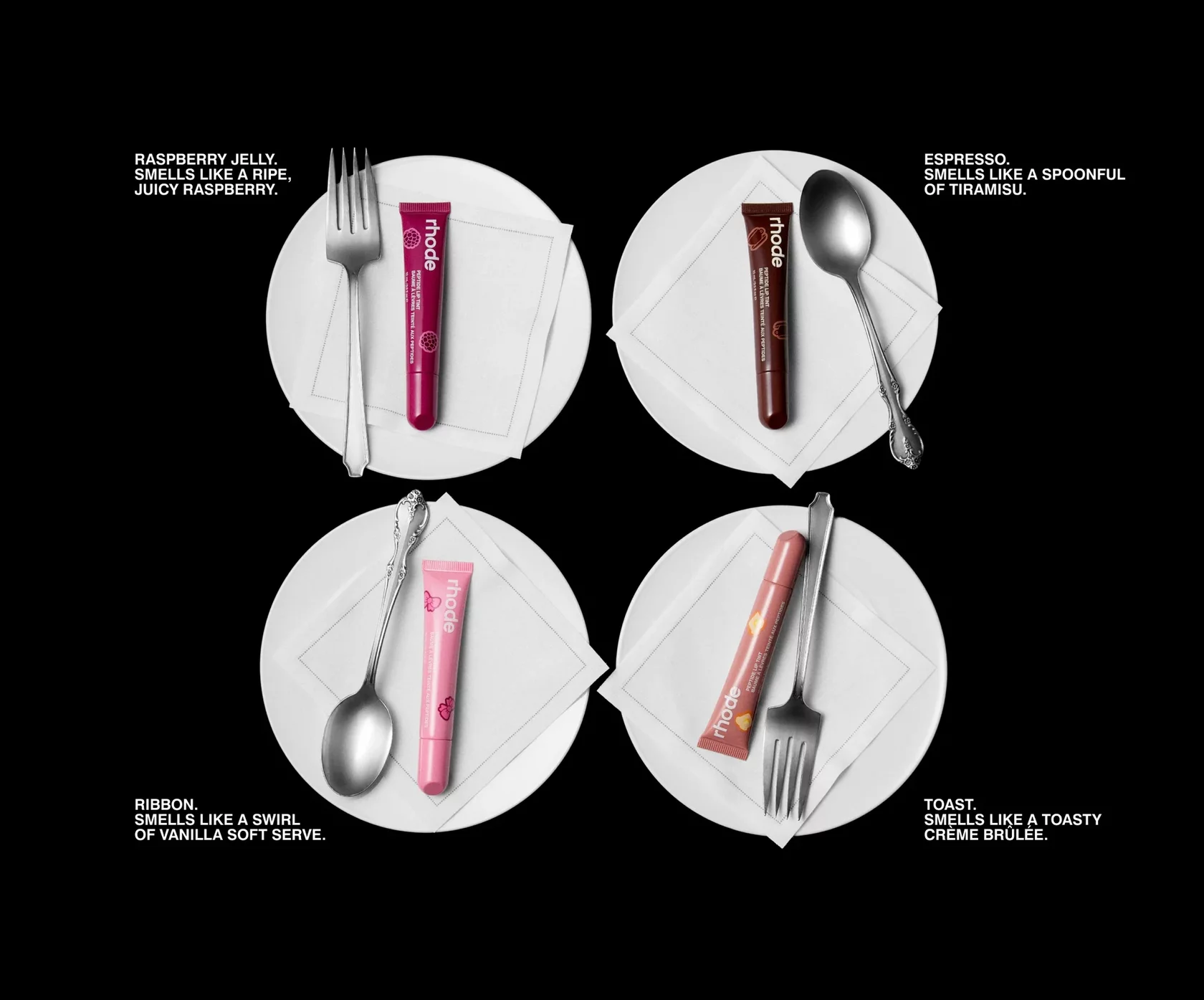 RHODE THE SCENTED PEPTIDE LIP TINT SET