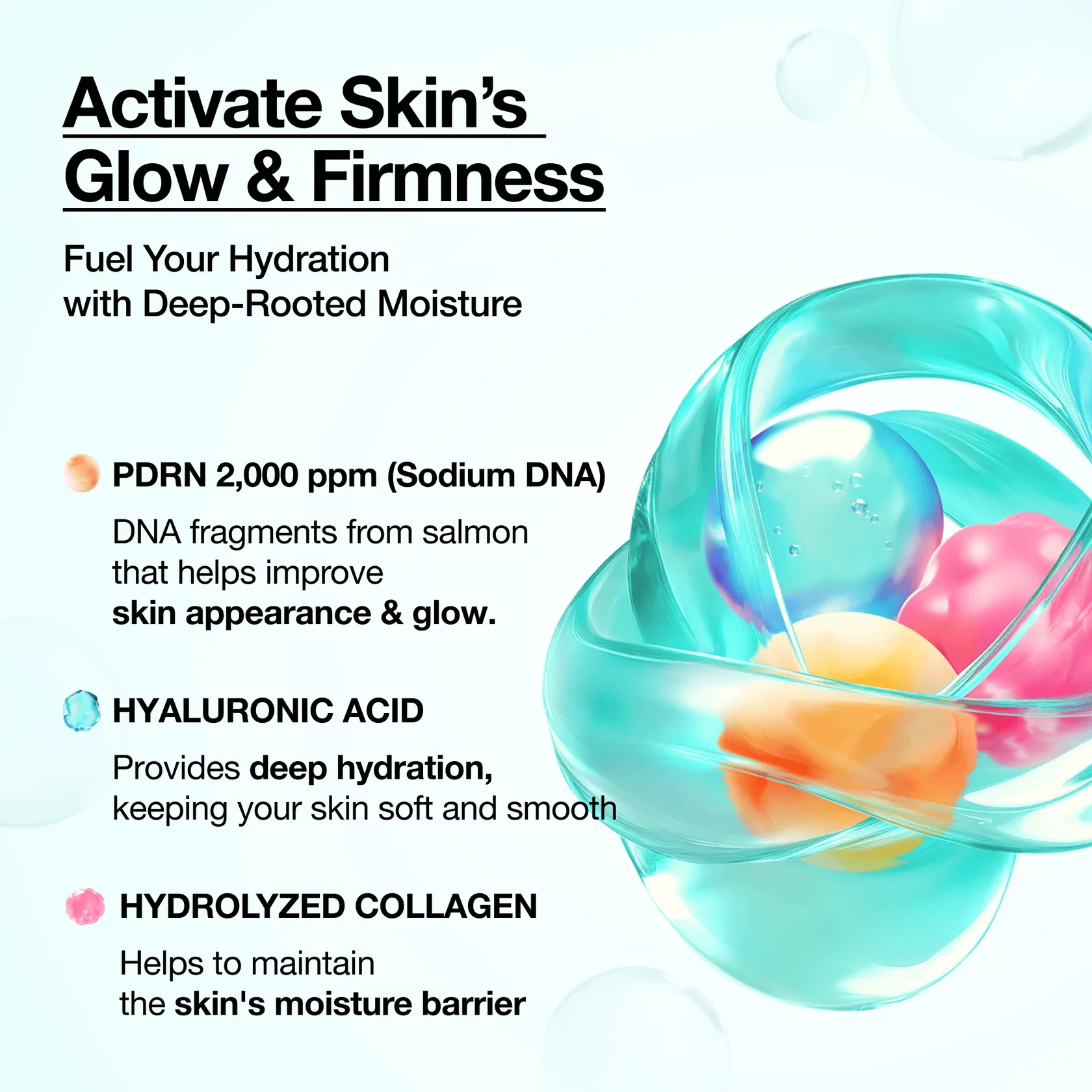 ANUA PDRN COLLAGEN GLOW FACIAL SERUM SPRAY 30 ML