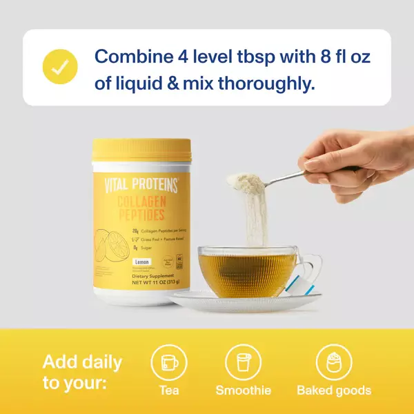 VITAL PROTEINS COLLAGEN PEPTIDES LEMON