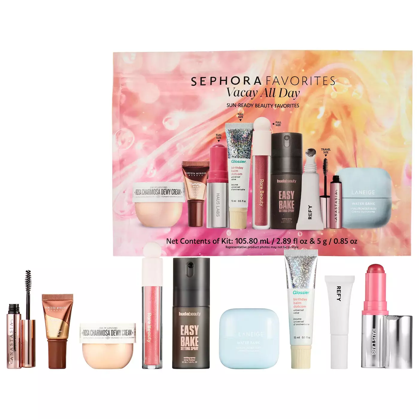 SEPHORA FAVORITES VACAY ALL DAY SUN-READY BEAUTY FAVORITES