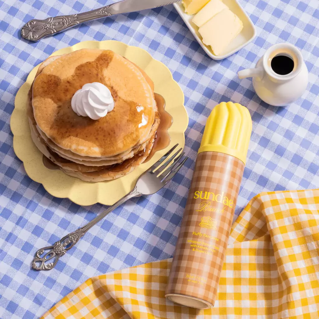 SUNDAE FLUFFY PANCAKES WHIPPED SHOWER FOAM